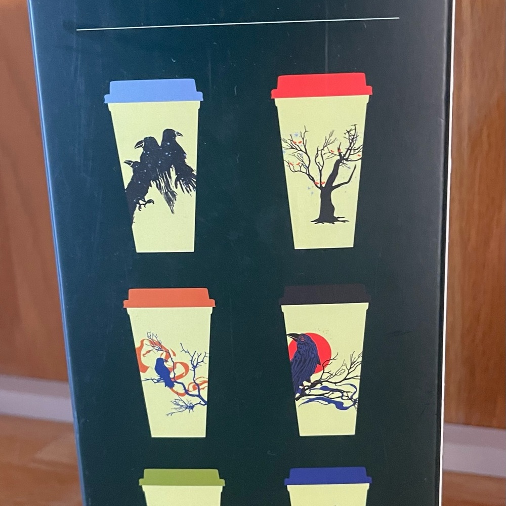 Halloween Starbucks 2022 fall glow in the dark cups with lids